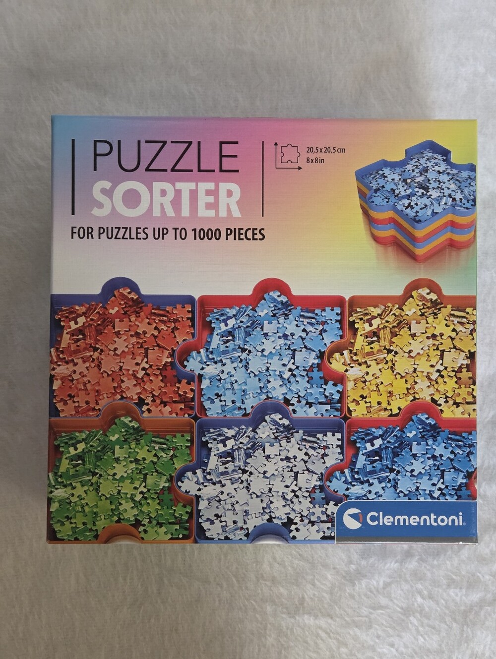 6 Tray Puzzle Sorter Jigsaw Piece Shapes Up To 1000 Pieces